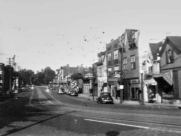 Historic photo of Madison Road in O'Bryonville