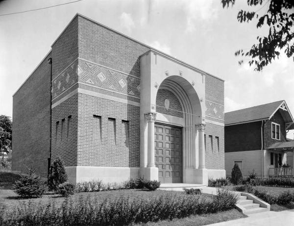 Historic photo of the O'Bryon substation