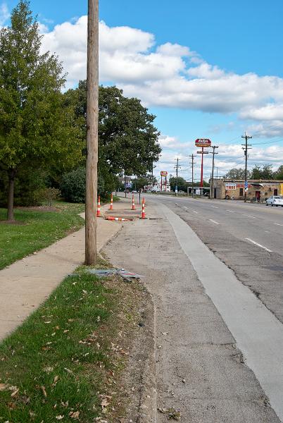 Chester Park streetcar loop location on Spring Grove Avenue in Winton Place
